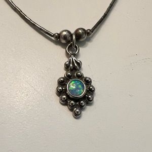 Opal necklace
